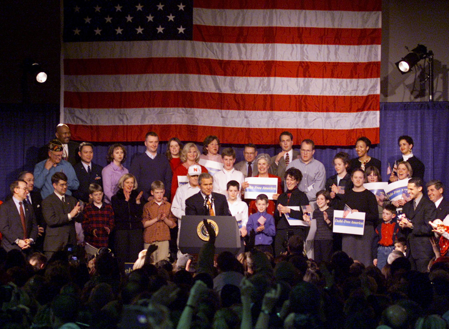 GW Bush, 2001